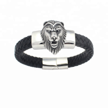 Yudan Jewelry Mens Jewelry lion head bangle bracelet